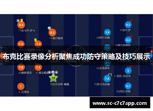 布克比赛录像分析聚焦成功防守策略及技巧展示
