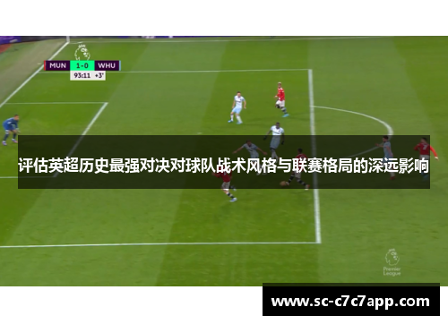 评估英超历史最强对决对球队战术风格与联赛格局的深远影响
